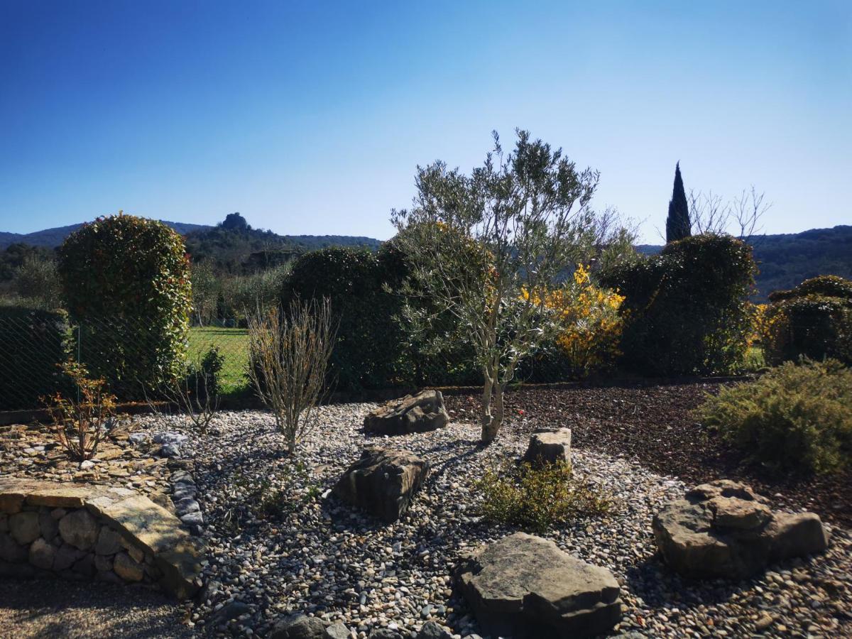 Roulotte De La Villa Font Vive - Tout Equipee, Tout Confort, Situation Ideale Sud Ardeche グロスピエール エクステリア 写真